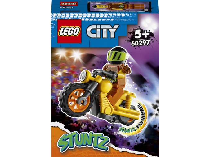 LEGO® City 60297 Demoliční kaskadérská motorka