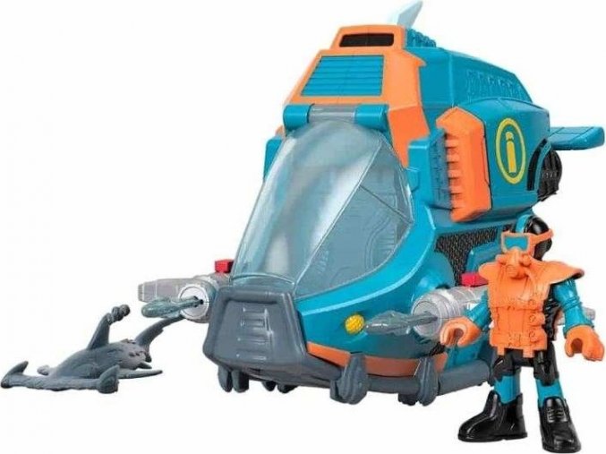 Fisher Price Imaginext Ponorka a žralok kladivoun