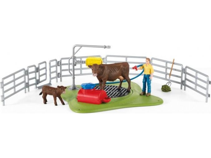 Schleich 42529 Mycí kout pro dobytek