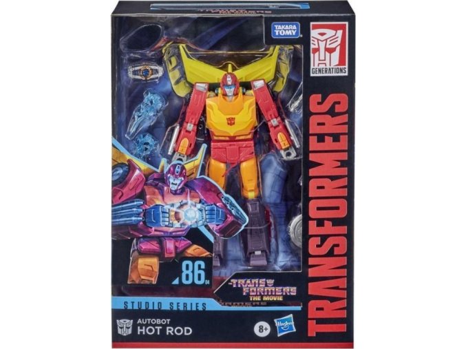 Transformers GEN: Voyager Class Autobot Hot Rod #86-04