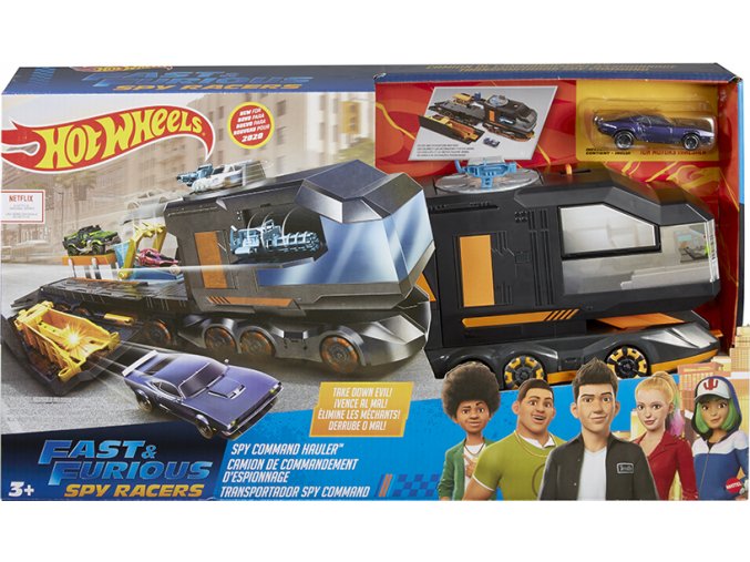 Hot Wheels Fast & Furious Špiónský tahač