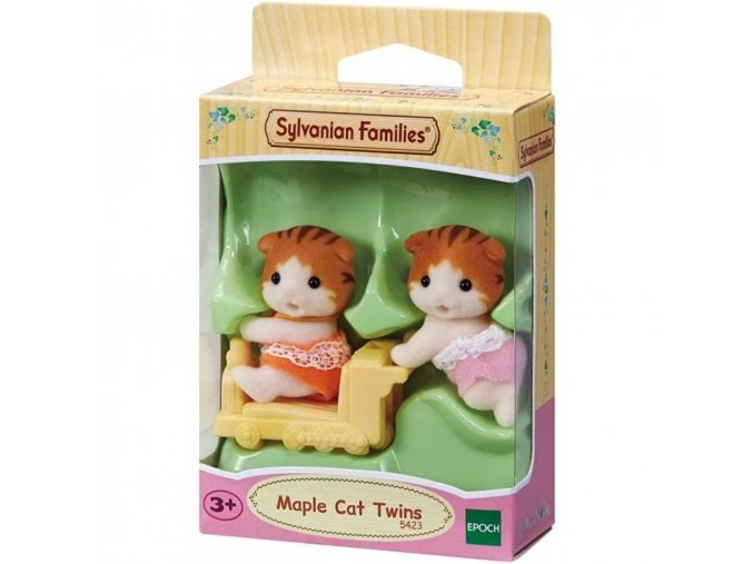 Sylvanian Families 5423 Baby dvojčata Javorové kočky