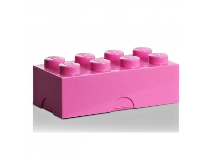 LEGO Svačinový box růžový