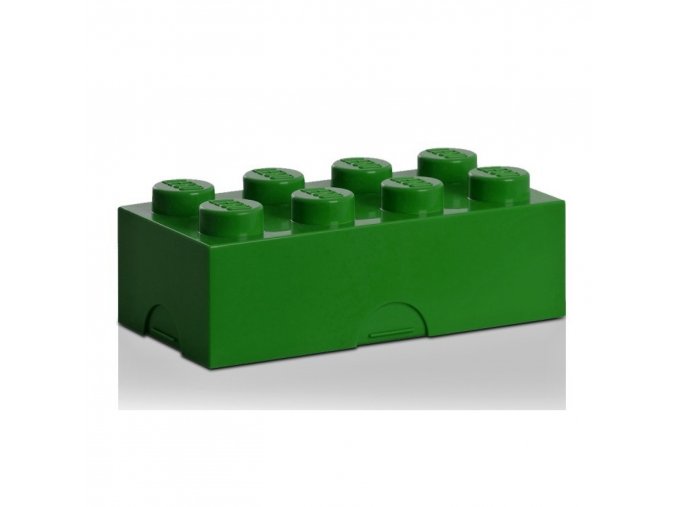 LEGO Svačinový box tmavě zelený