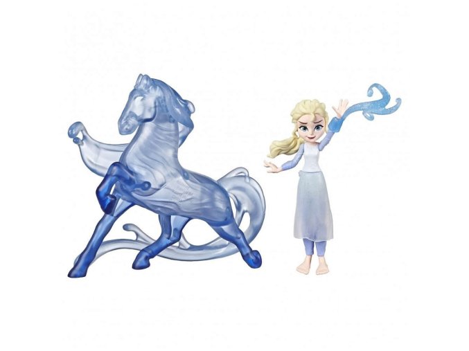 Frozen 2 - Ledové Království Mini Figurky Deluxe - Elsa s kouzelným koněm