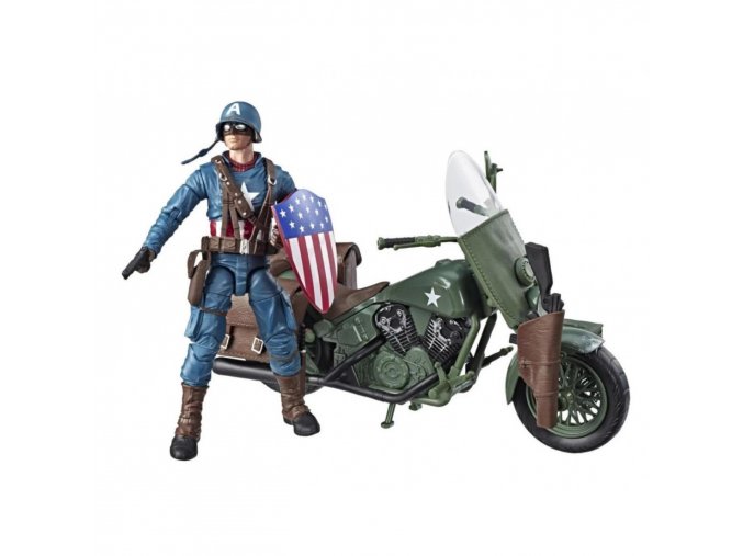 Marvel Legends Kapitán AMERICA s motorkou