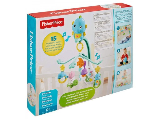 Fisher Price Hudební kolotoč 3v1