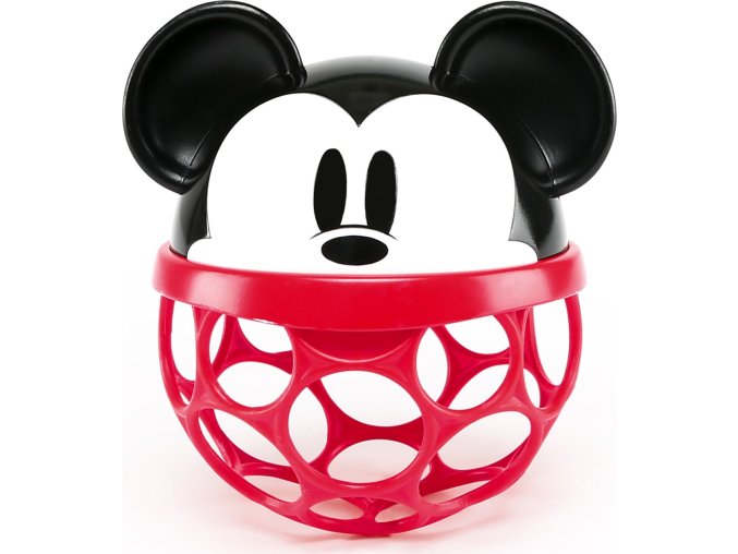 Hračka Oballo Rattle Disney Baby Mickey Mouse, 0+