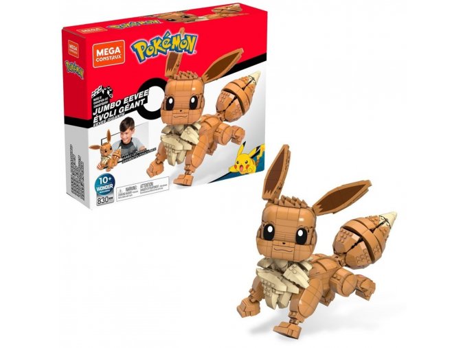 Mega Construx Pokémon Jumbo Eevee 29 cm