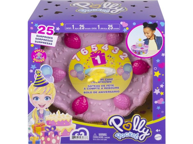 Polly Pocket Narozeninový kalendář