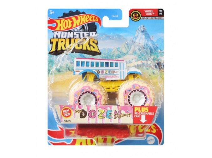 Hot Wheels® Monster Trucks Kaskadérské kousky Dozen Delivery