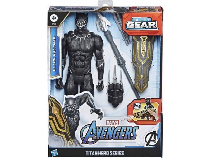 Marvel Titan Hero Black Panther Blast Gear 30cm