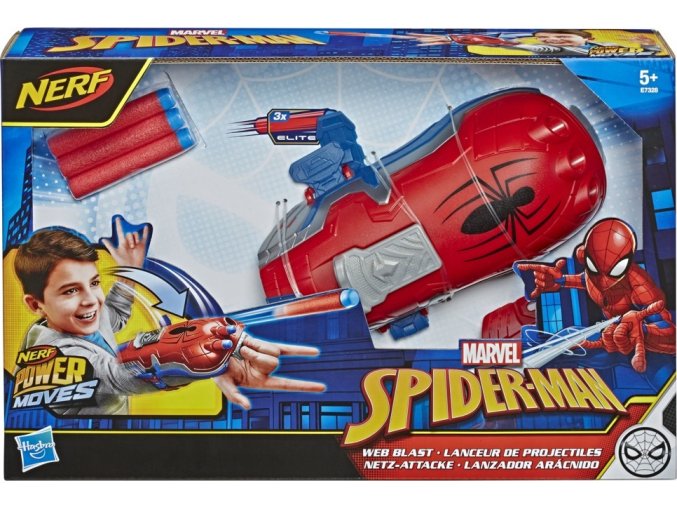 Avengers NERF Údery hrdinů Spiderman