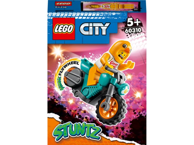 LEGO® City 60310 Motorka kaskadéra Kuřete