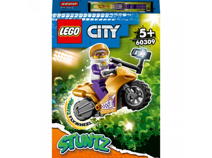 LEGO® City 60309 Kaskadérská motorka se selfie tyčí