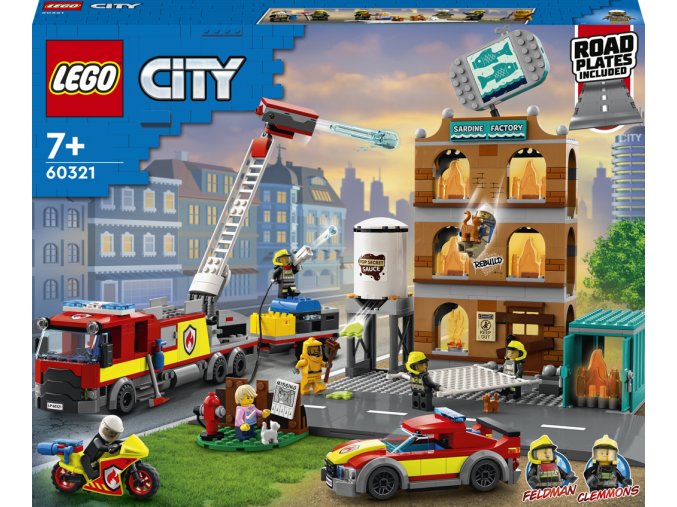 LEGO® City 60321 Hasičská zbrojnice