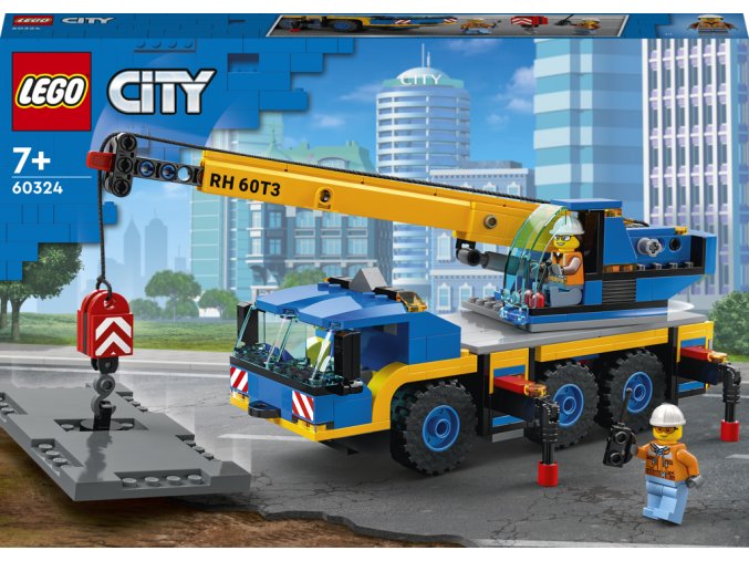 LEGO® City 60324 Pojízdný jeřáb