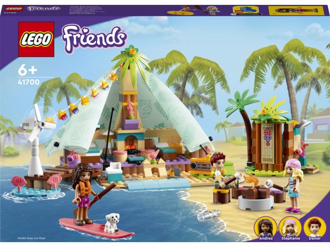 LEGO® Friends 41700 Luxusní kempování na pláži