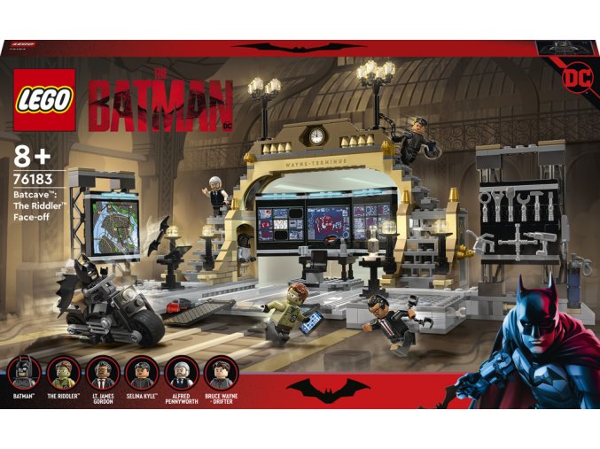 LEGO® DC 76183 Batmanova jeskyně: Souboj s Riddlerem