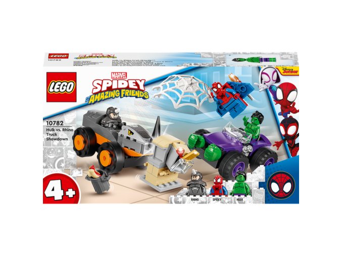 LEGO® Marvel 10782 Hulk vs. Rhino – souboj džípů