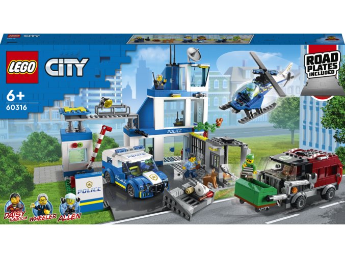 LEGO® City 60316 Policejní stanice