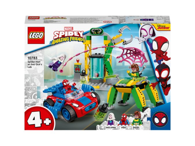 LEGO® Marvel 10783 Spider-Man v laboratoři Doc Ocka