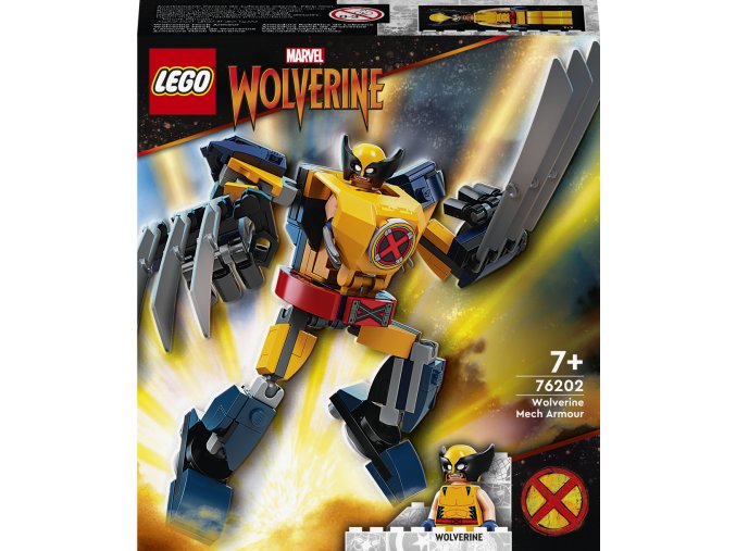 LEGO® Marvel 76202 Wolverinovo robotické brnění