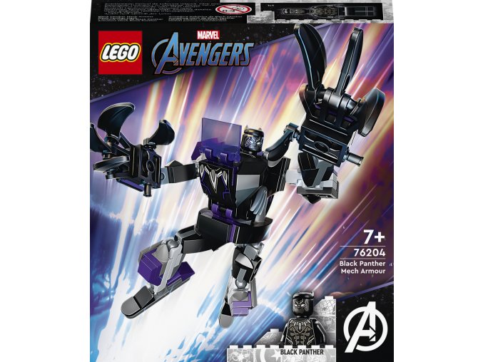 LEGO® Marvel 76204 Black Pantherovo robotické brnění