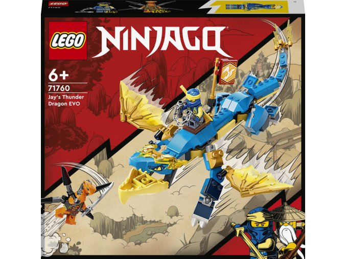 LEGO® NINJAGO® 71760 Jayův bouřlivý drak EVO