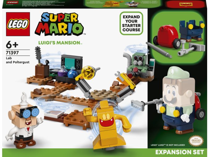 LEGO® Super Mario™ 71397 Luigiho sídlo – Poltergust – rozšiřující set