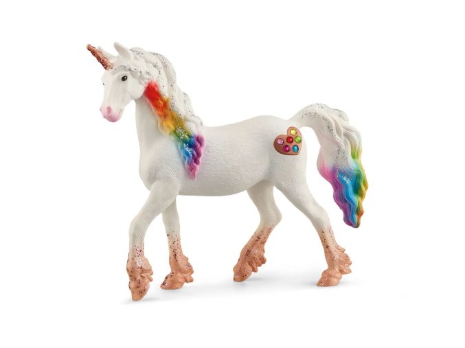 Schleich 70726 Jednorožec kobyla srdíčková duhová