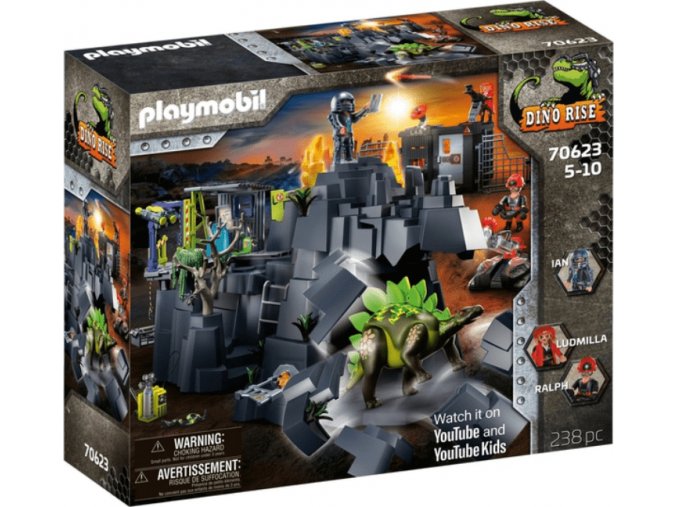 PLAYMOBIL® 70623 Dinosauří skála