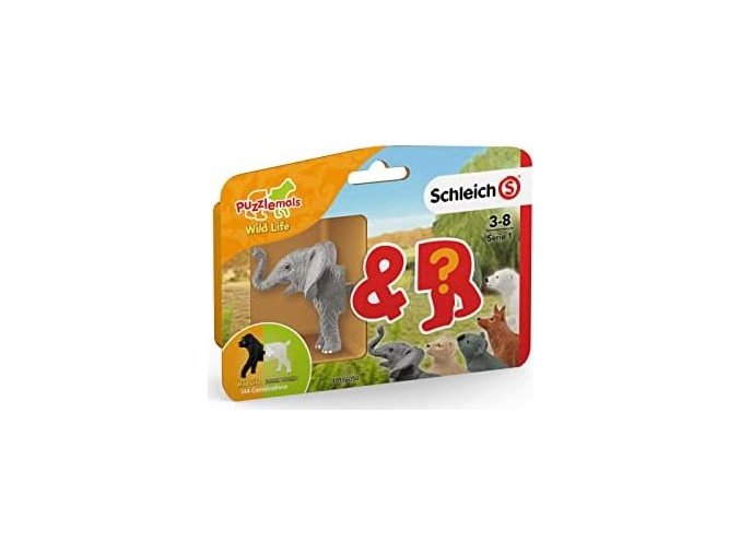 Schleich Puzzle animals série 1 - Wild Life