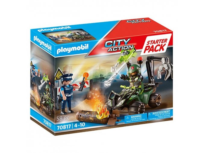 PLAYMOBIL® 70817 Policie nebezpečné cvičení