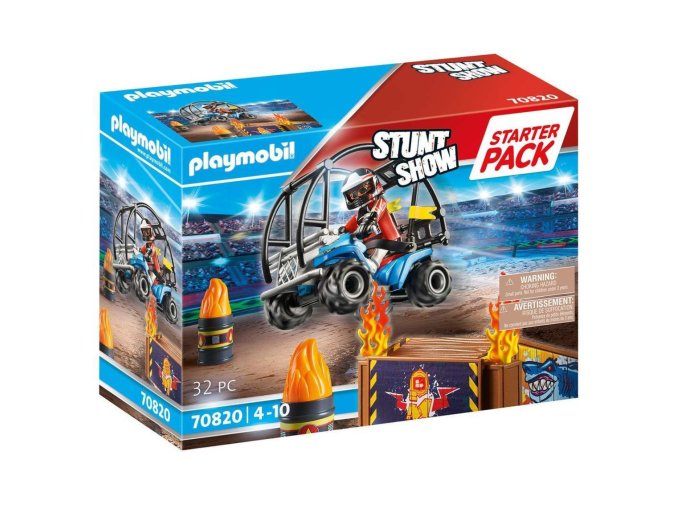 PLAYMOBIL® 70820 Kaskadérská show se čtyřkolkou