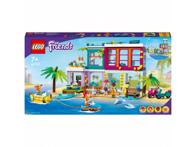 LEGO® Friends 41709 Prázdninový domek na pláži