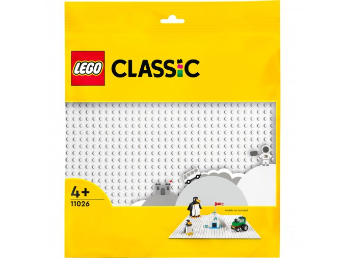 LEGO® Classic 11026 Bílá podložka na stavění