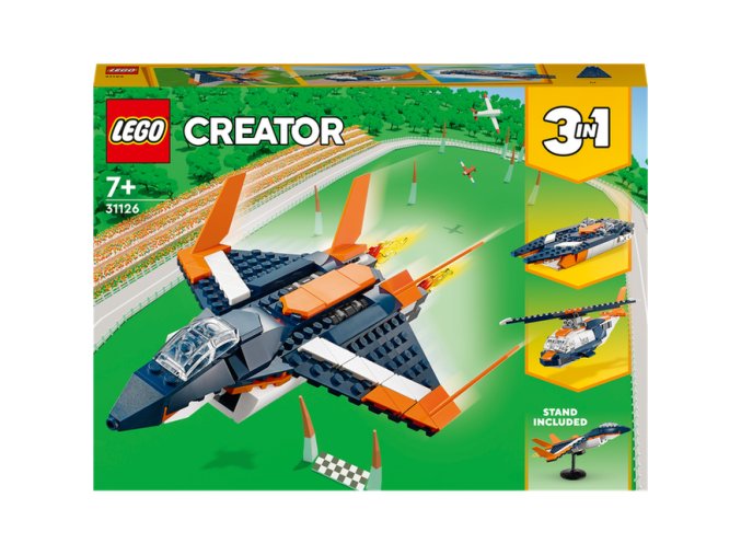 LEGO® Creator 31126 Nadzvukový tryskáč