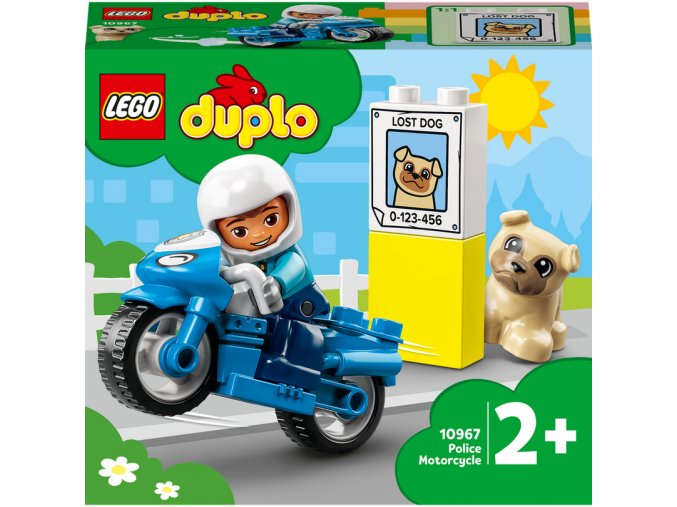 LEGO® DUPLO® 10967 Policejní motorka