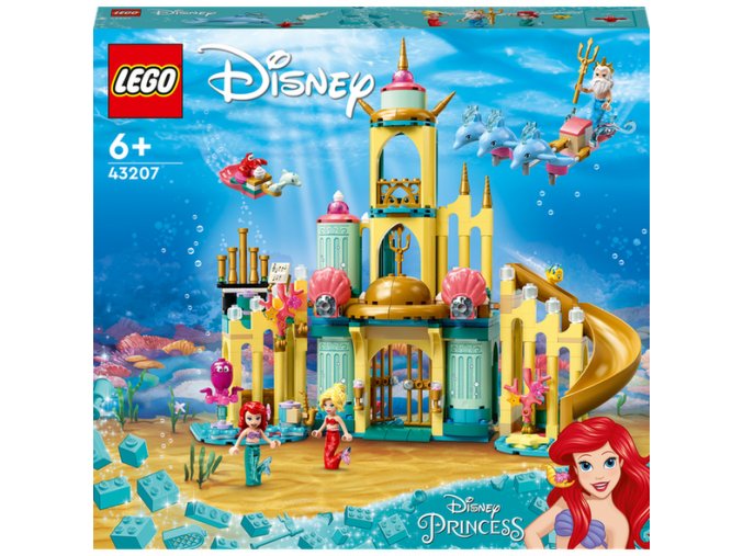 LEGO® I Disney Princess™ 43207 Arielin podvodní palác