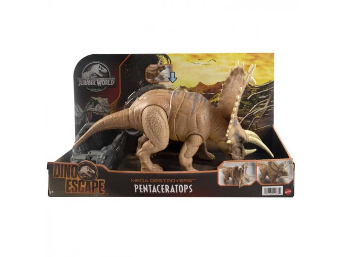 jursky svet Dino utek Pentaceratops 1