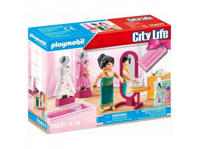 PLAYMOBIL® 70677 Dárkový set Butik se společenskou módou