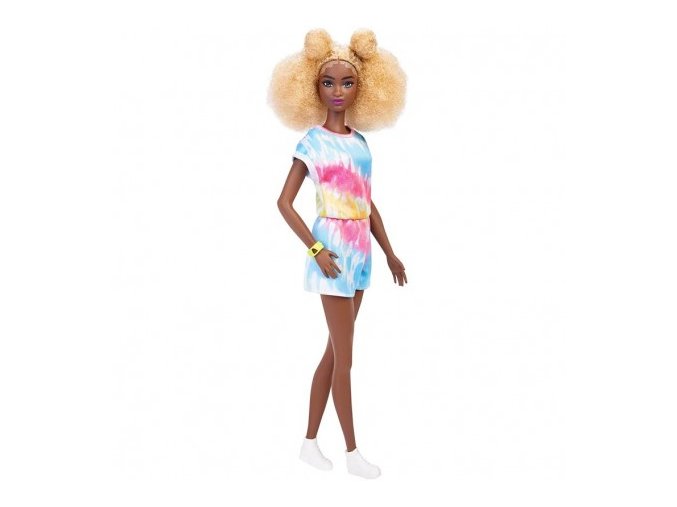 Barbie modelka 180 batikovany kratky overal 1