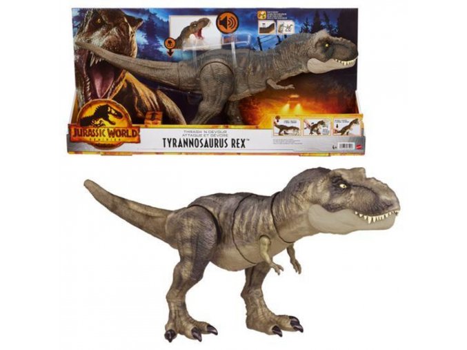 Jurský svět Nadvláda Tyrannosaurus Rex se zvuky 53cm