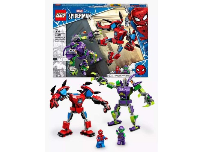 LEGO® Marvel 76219 Spider-Man a Green Goblin – souboj robotů