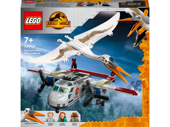 LEGO® Jurassic World™ 76947 Quetzalcoatlus – přepadení letadla