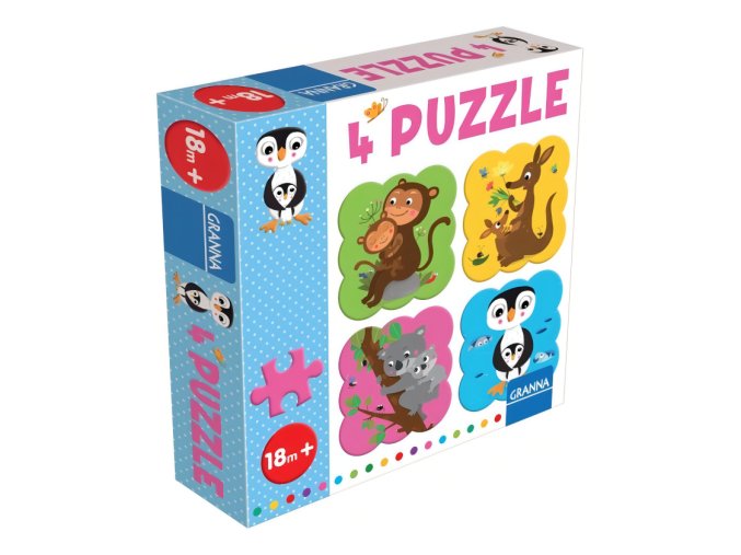 Granna 4 puzzle – tučňák