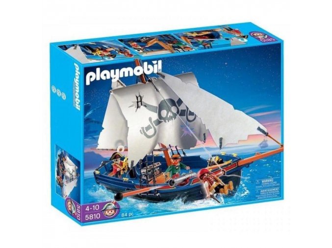 PLAYMOBIL 5810 Korzárská loď