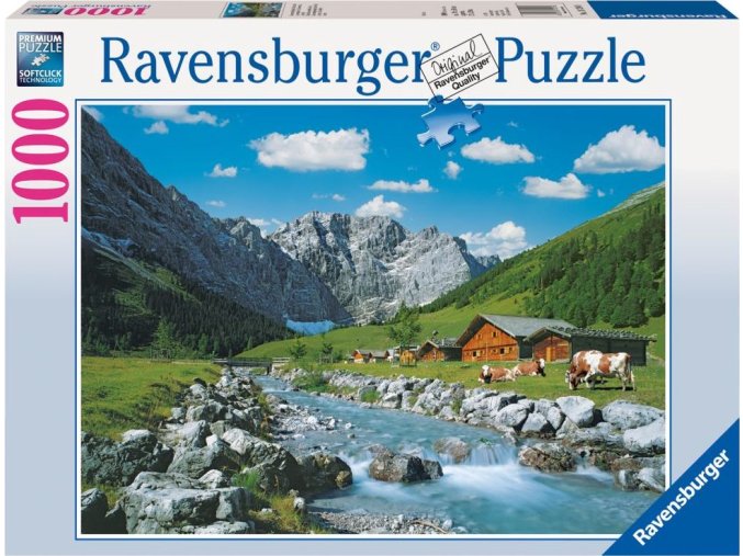 Ravensburger 19216 Rakouské hory 1000 dílků