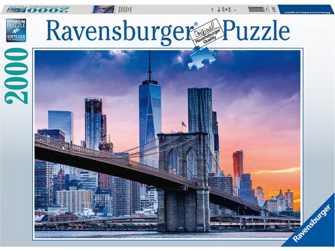 Ravensburger 16011 New York s mrakodrapy 2000 dílků